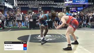 152 Lbs Round Of 32  Merrik Murray Missouri Vs Jordan Chapman New Jersey E966 [upl. by Ssegrub]