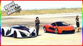 GTA 5 DLC  X80 PROTO vs T20 New Fastest Car FINANCE amp FELONY [upl. by Ettegdirb719]