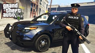 GTA 5 PLAY AS A COP MOD  BAD COP POLICE PATROL GTA 5 Mods Gameplay [upl. by Elsinore488]