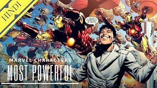 15 Most Powerful Marvel Character  Explained in Hindi [upl. by Aneerhs]