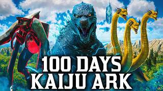 I Spent 100 Days in Kaiju Ark Heres What Happened [upl. by Hedveh]