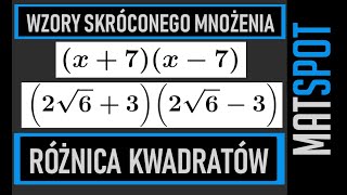 Wzory skróconego mnożenia 4 [upl. by Kerstin19]