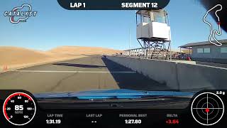 ThunderHill West 20241019 1281 Focus RS SCCA Reno TT [upl. by Arrakat]