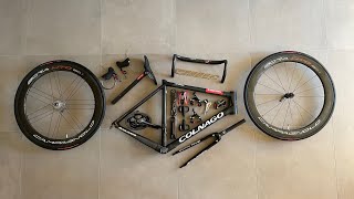 DREAM BUILD ASMR Colnago C64 rim UAE Emirates [upl. by Nisaj]