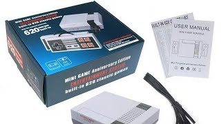 Classic Mini Retro Game System With 620 Builtin Games [upl. by Lam]