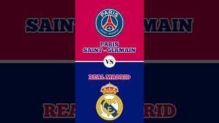 Paris Saint  Germain vs Real Madrid [upl. by Nancee]