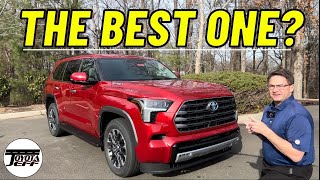 2023 Sequoia Limited Review The BEST Sequoia [upl. by Adlitam]