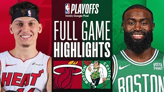 8 HEAT at 1 CELTICS  FULL GAME 2 HIGHLIGHTS  April 24 2024 [upl. by Adelric]