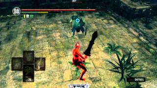 Dark Souls Doing PvP Using a Black Knight GreatSword [upl. by Tudela]