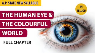 The Human Eye and the colorful world Explanation in Telugu  Class10 Biology  AP amp TS Syllabus [upl. by Darrell]