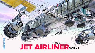 How a Jet Airliner Works [upl. by Crescint]