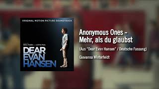 The Anonymous Ones  Mehr als du glaubst Aus “Dear Evan Hansen”  Deutsche Fassung [upl. by Murielle]