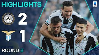 UDINESELAZIO 21  HIGHLIGHTS  Lucca and Thauvin seal massive win for hosts  Serie A 202425 [upl. by Ajin]