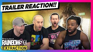 Rainbow Six Extraction trailer REACTION feat DaParty [upl. by Kaczer]