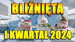 BLIŹNIĘTA TAROT HOROSKOP I KWARTAŁ 2024 [upl. by Ariaek]