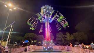 Pra delle Torri Camping Luna Park Kirmes 4k [upl. by Espy]