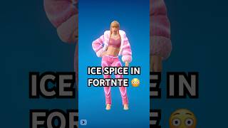 New Ice Spice Skin in Fortnite 🔥 [upl. by Annawal]