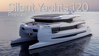 The intriguing solarpowered yacht Silent Yachts 120 [upl. by Garold786]