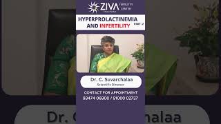 Hyperprolactinemia and Infertility  Part 2  Prolactin Levels  Dr C Suvarchala  ZIVA Fertility [upl. by Corabella351]