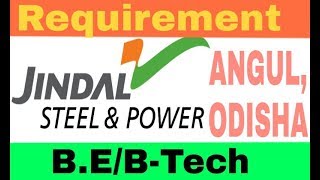 Jindal steel and powerANGULFRESHER CAN applyBEBTECH [upl. by Ettenrahs]