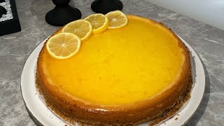 LİMONLU CHEESECAKE TARİFİ tam kıvamlı [upl. by Anagrom]