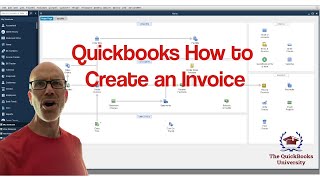 Quickbooks How to Create an Invoice [upl. by Iek]