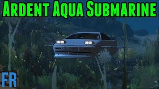 Gta 5 Mods  Ardent Aqua Submarine [upl. by Laeahcim]