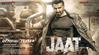 JAAT  Hindi Teaser  Sunny Deol  Gopi Chand  Jaat Movie Teaser Trailer  Jaat Official Teaser [upl. by Lanfri848]