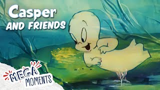 Caspers Search for Treasure 🌊👑  Casper and Friends in 4k  Compilation  Mega Moments [upl. by Kristian]