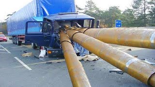 Extreme Dangerous Idiots Trucks Driving Skills  Biggest Tractor Heavy Equipment Machines Work Fails [upl. by Yorel]