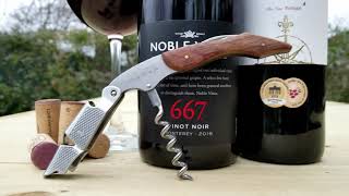 How to open a wine bottle with a waiters corkscrew [upl. by Nilekcaj]