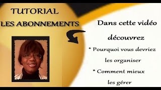 Tutorial organiser et gérer ses abonnements aux chaines YT   Grace Bailhache [upl. by Idnor]