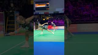 Badminton Doubles Defence at Arctic Open badminton badmintondefence badmintondoubles [upl. by Odnanreh]