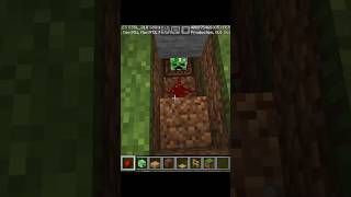 Fake creeper sound in Minecraft 😀 shorts minecraft [upl. by Di]