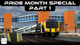 Pride Month Special Part 1  BR Class 444  South Western Main Line [upl. by Sheryl]