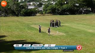 CS Onslow College 1st XI VS CS Wellington College 1st XI [upl. by Haveman]