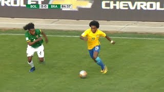 Willian vs Bolivia Away 05102017 HD 1080i [upl. by Straus]