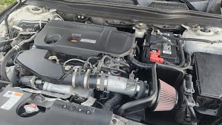 10th gen Honda Accord 20T KampN CAI [upl. by Adihaj904]