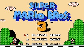 Super Mario Bros 3  Complete Walkthrough [upl. by Drucill305]