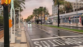 November 13th 2024 Benalmadena is waiting for another rain storm Malaga Province Spain [upl. by Aisauqal]