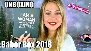 UNBOXING Babor Box über 90€ WERT 🤑amp spontane Verlosung einiger Produkte [upl. by Yvaht457]