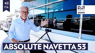 ITA ABSOLUTE NAVETTA 53  Yacht Tour  The Boat Show [upl. by Friedland]