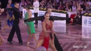 Roman Kovgan  Dariya Palyey RUS  18 Rumba  WDC World Latin Championship 2016 [upl. by Pastelki]