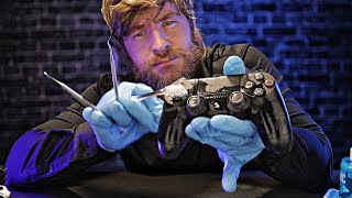 ASMR Professional PlayStation Controller Deep Clean 🎮✨ [upl. by Jacobo]