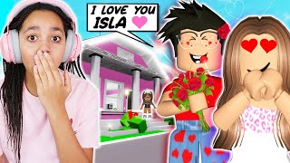 ISLA AND HER CRUSH HAD A DIRTY SECRET Roblox Brookhaven RP [upl. by Marron]