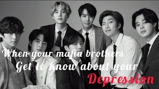 When your mafia brothers get to know about your depression  Btsff sad btsff [upl. by Ileak913]