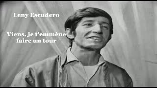 Leny Escudero  Viens je temmène faire un tour live 1962 [upl. by Schouten219]