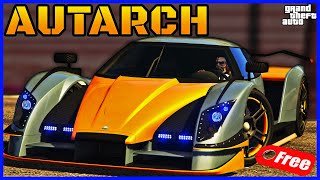 Autarch Review amp Best Customization  NEW Podium CAR  FREE  GTA 5 Online McLaren Senna  Hypercar [upl. by Rosenfeld]