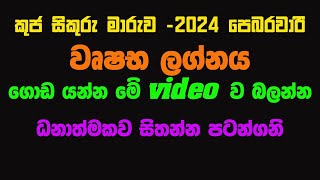 LAGNA PALAPALA FEBRUARY 2024 WRUSHABHA LAGNAYA [upl. by Aenel]