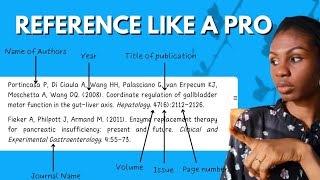 Referencing style for Medical Lab Science Students  How to reference using the Harvard Style [upl. by Moise346]